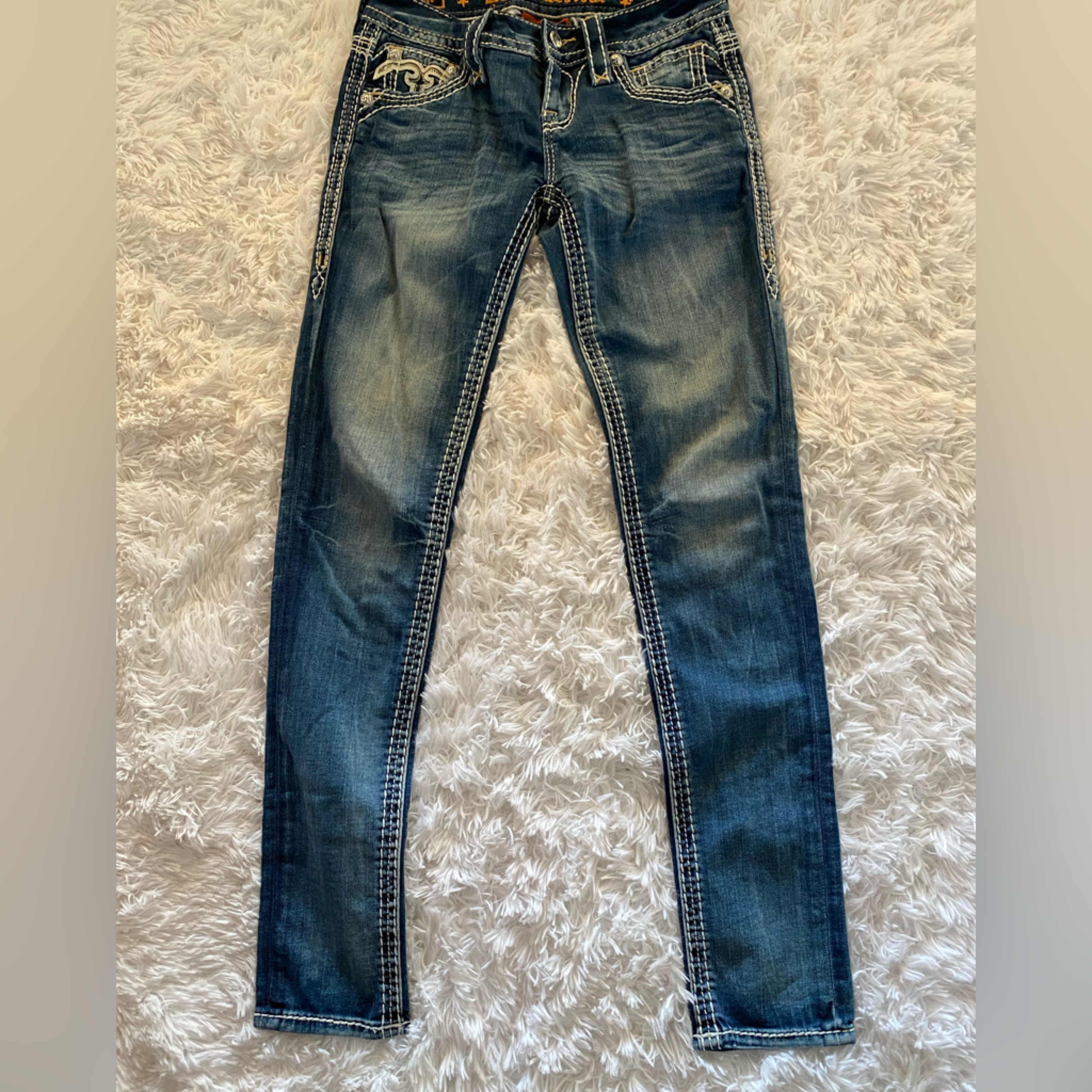 Rock Revival Codee Women’s Skinny Jeans Size 25